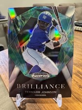 2022 Prizm Draft Picks Brilliance Silver Prizm Termarr Johnson Prospect RC 🔥📈