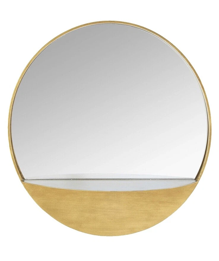 Brass Frame Round Home Décor Mirrors