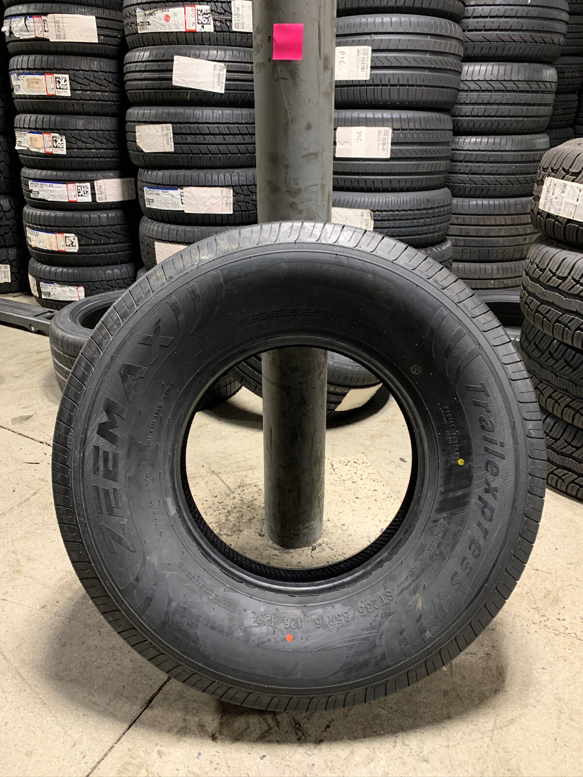 2 New ST 235 85 16 LRG 14 Ply Zeemax Trailexpress II Trailer Tires eBay