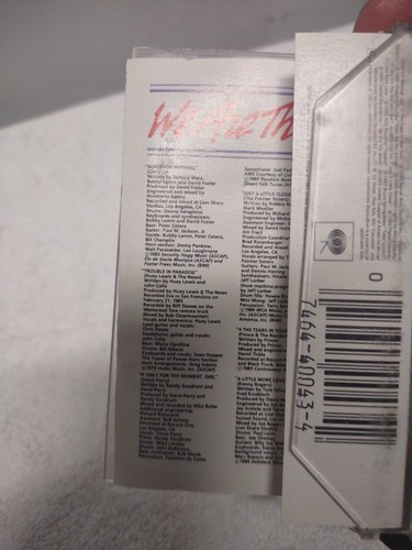 USA for Africa We Are the World Cassette Tape 1985 Michael Jackson Prince & More - Picture 8 of 8