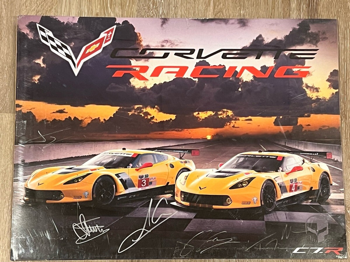 2017 Corvette Racing Poster