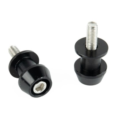 2x Bobbins Racingadapter Ständeraufnahme Für Motorrad Montageständer M8 Schwarz