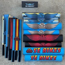 SE RACING BIKES BMX PAD SET STEM & HANDLEBAR BMX BIKE PADS GT HARO DYNO REDLINE