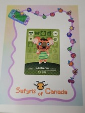 Canberra #232 Animal Crossing Amiibo Card ...