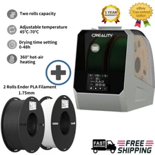 Creality Space Pi Filament Dryer Box 360° Heating Drying + 2 Rolls PLA Filament