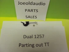 Dual 1257 Original Tonearm Lock Parting Out Turntable Free Domestic Shipping