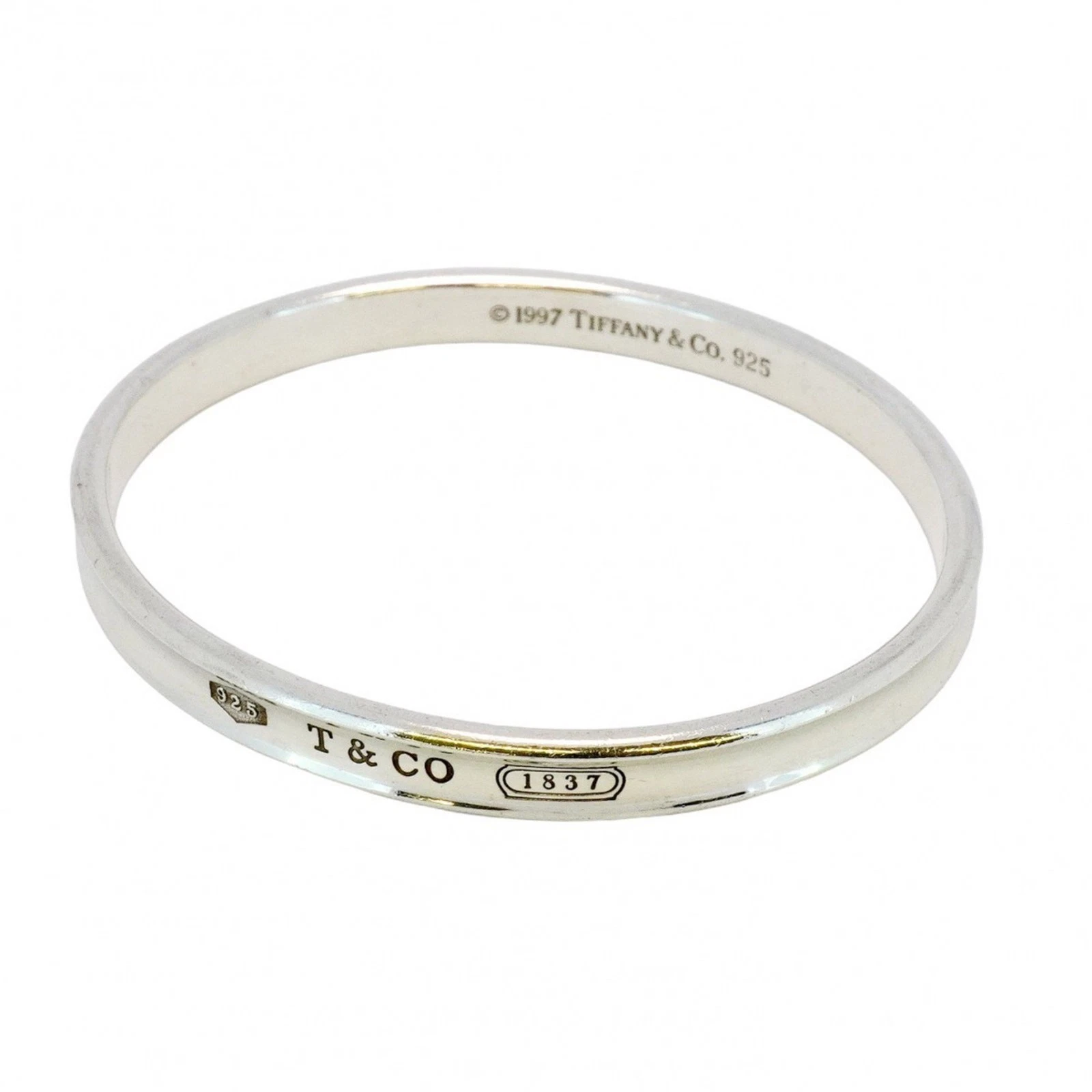 Tiffany Bangle Narrow Silver 925 Ladies GZl19ilc