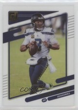 2021 Panini Clearly Donruss Gold Russell Wilson #42 0b3