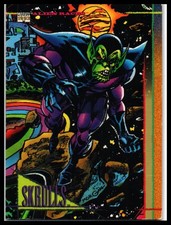 1993 SkyBox Marvel Universe #123 Skrulls Marvel Comics Trading Card