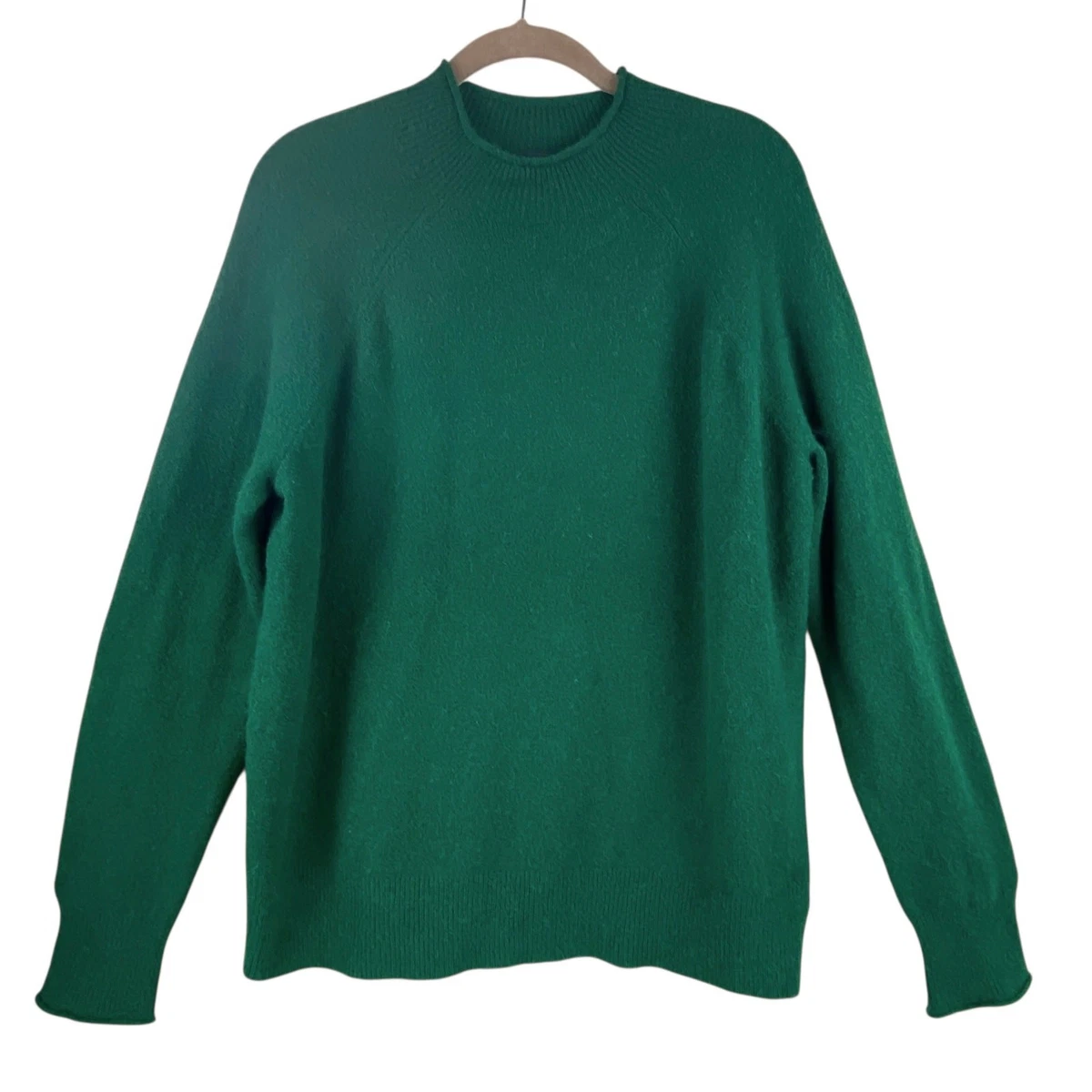 Pull Tunique J.Crew Laine Légère Vert Olive Taille S - Occasion Très Bon état, Style Décontracté Chic