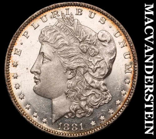 1881-O Morgan Dollar - Scarce  Uncirculated  Proof-Like  Lustrous  #i6890