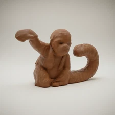 Indiana Jones vintage ROTLA Streets Of Cairo  1982 Monkey REPRO Replacement Part