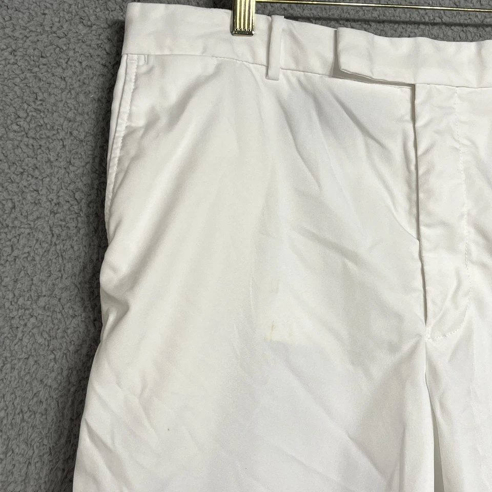 Ralph Lauren RLX Golf Shorts Men Size 38 White Performance Preppy - Image 2 of 4