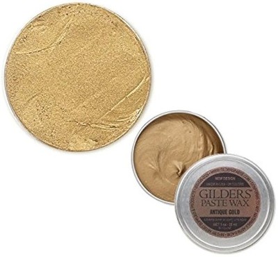 Gilders  Paste Wax, 1 ounce Tin - 30 ml Antique Gold 