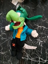 Disney Halloween Goofy Frankenstein Goofenstein Bean Bag Plush