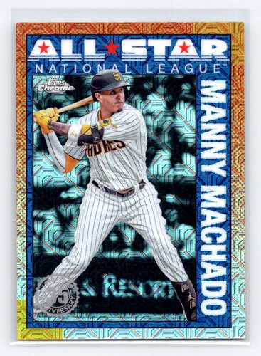 Manny Machado #90ASC-44 2025 Topps 1990 Chrome All-Star card