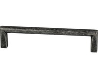 MöBelgriff Stangengriff Alu Nickel Matt 138X10X34 Mm Lochabstand 128 Mm