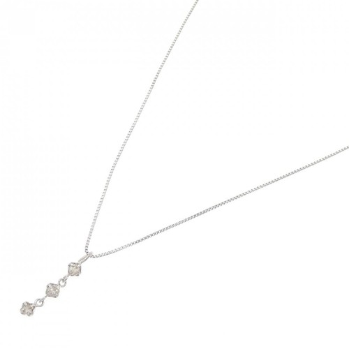 Authentic K10WG Diamond Necklace 0.10CT #260-007-384-1852 - Picture 2 of 6