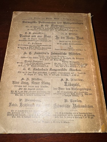Antique Der Kinder Wundergarten In German Cursive Text- German Fairy Tales - Picture 3 of 14