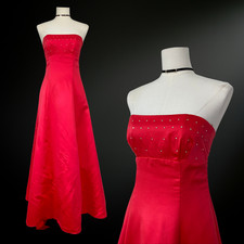 Vintage Zum Zum Y2K Babydoll Maxi Prom Dress Size 5/6 Fairy Grunge Glam Event