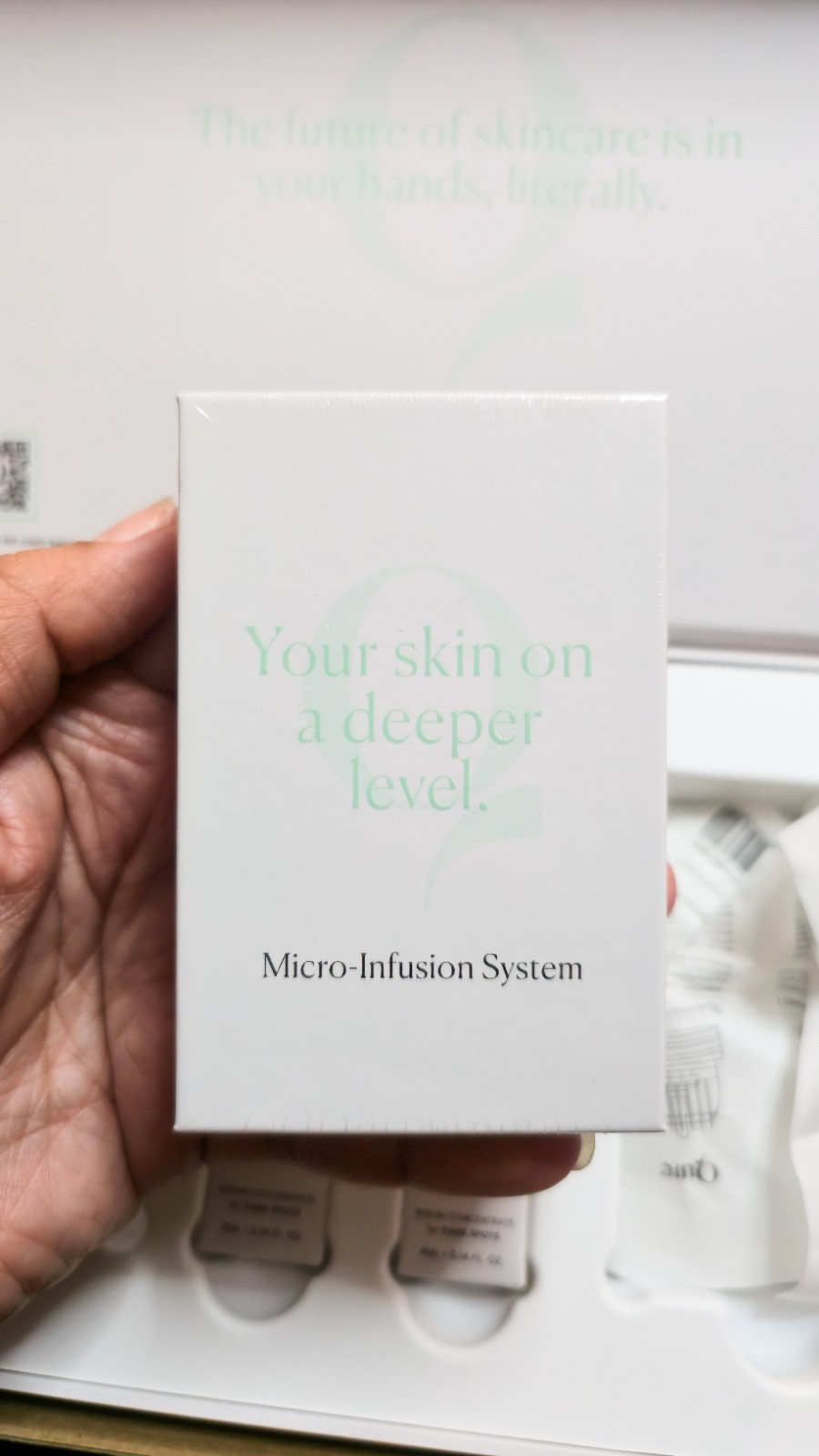 QURE SKINCARE Micro-Infusion System 2 Month Supply Microneedling for Dark Spots