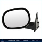 ?  For 1998-2001 Dodge Ram P/U LH Side Black Foldaway Manual Mirror