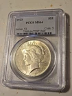1923 Peace Silver Dollar - PCGS Certified MS64