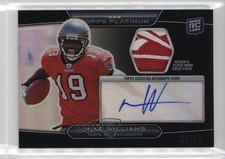 2010 Topps Platinum Refractor Black /99 Mike Williams #ARP-MW Patch Auto 05k6