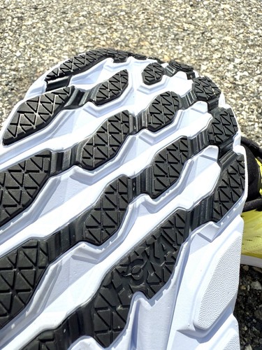 Hoka One One Clifton 8 Running Shoes Sneakers Mens US Size 9 Highlighter Yellow - Picture 6 of 11