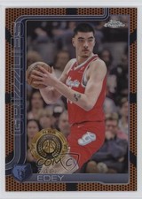 2025-26 Topps Chrome Basketball Refractor Zach Edey #128 1r05