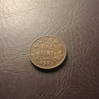 1935 Canada 1 Cent  (S7) King George V Canadian Penny Copper Coin Small Cent
