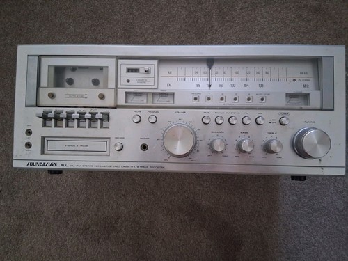 VTG Soundesign PLL AM-FM Stereo Receiver/ 8 Track Recorder 5928 ...
