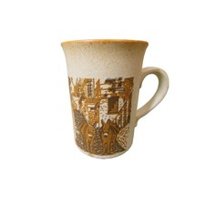 Vintage Ashdale Pottery Clovelly North Devon Stoneware Mug 11cm