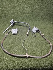 02-08 Yamaha Grizzly 660 Front Brake Master Cylinder Left Right Caliper Hose #6