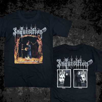 Collection Inquisition Band Album Heavy Cotton Black All Size T ShiEN6EN669