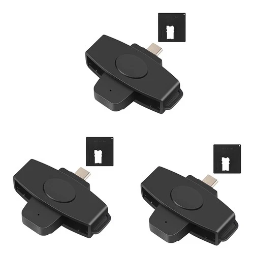 CSCR3 Type-C CAC Card Reader Bank Tax Declaration SIM Card/IC Card ID Card7777