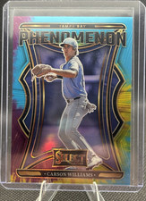 Panini 2025 Select Baseball Carson Williams Rays Phenomenon #25 10/25