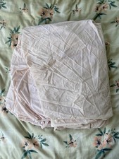 Under The Canopy 100% Certified Organic Cotton Fitted Sheet Light Pink