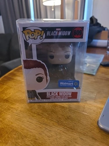 Funko Pop Marvel Black Widow Walmart Exclusive #609 W/ Protector