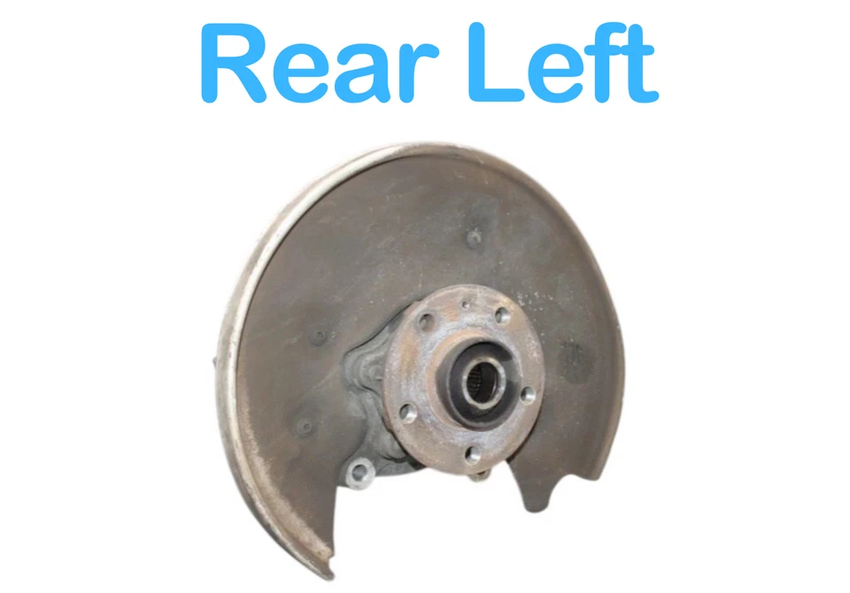 Buje nudillo husillo lado conductor trasero izquierdo audi a7 quattro 12-18 8r0505435c fabricante original Foto 3 de 4