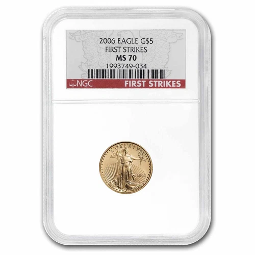 2006 1/10 oz American Gold Eagle MS-70 NGC (FirstStrike®)