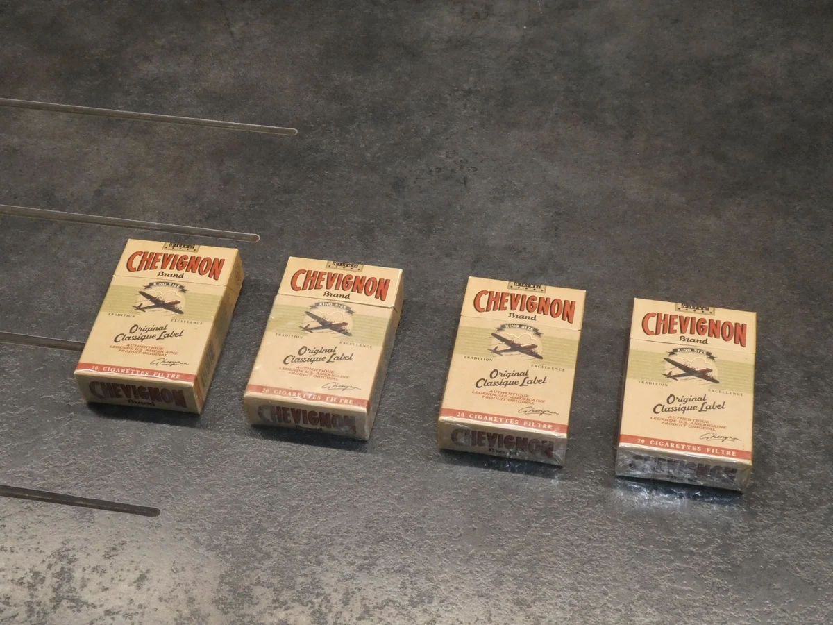 Paquet cigarette chevignon