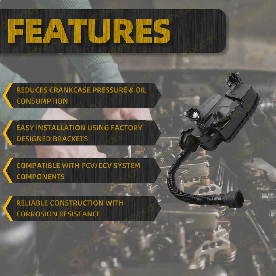 Oil Separator Assembly For Ford F-250 F-350 Super Duty 2017-2019 FC3Z-6A785-F Foto 3 de 4