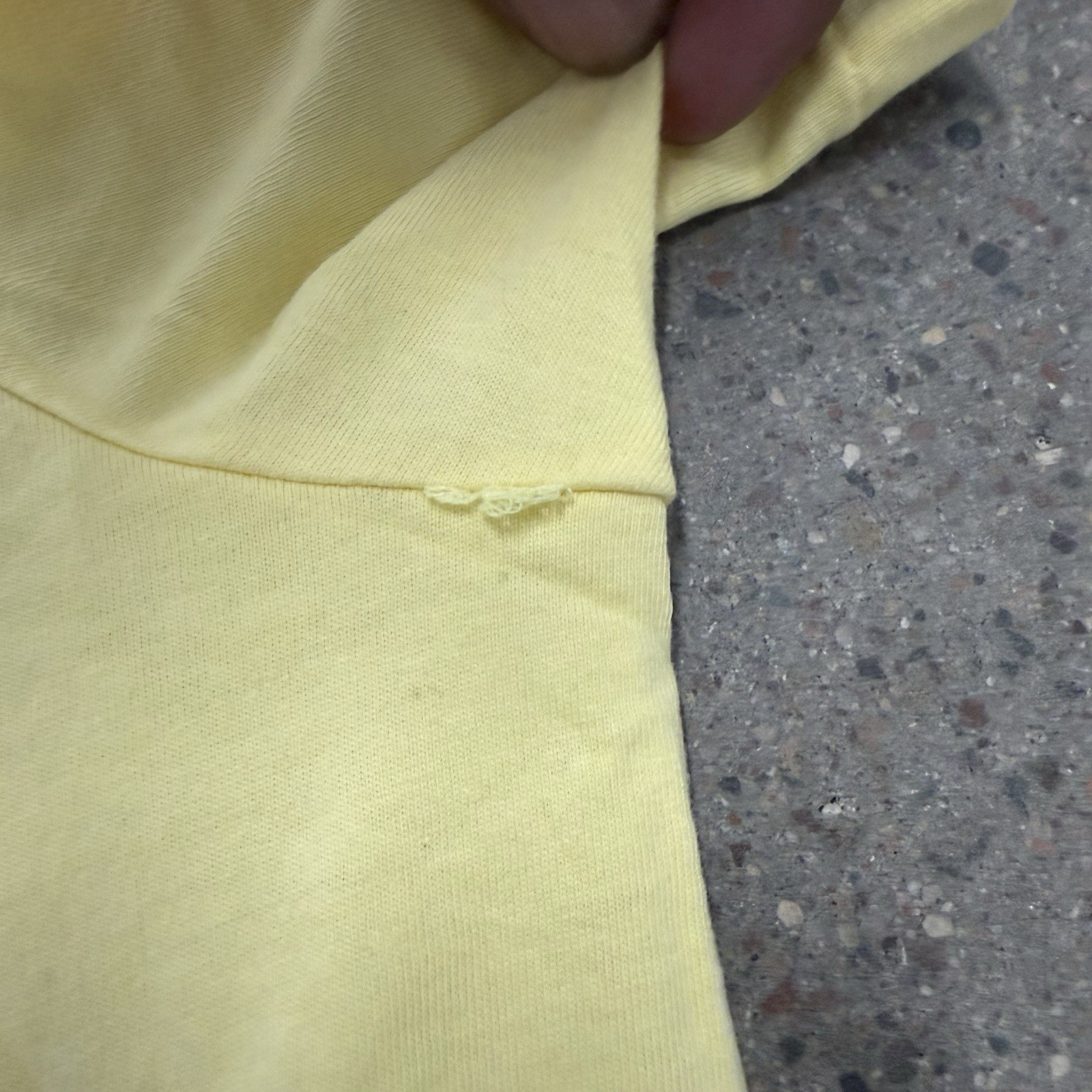 Polo Ralph Lauren Yellow Basic Solid Crew-Neck Sh… - image 4