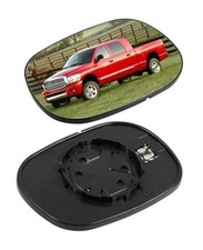 Driver Side Heated Mirror Glass Compatible with Dodge Ram 1500 Driver Left Side