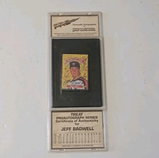 Pro Treat Autographs 1992 Gallery Of Stars Jeff Bagwell Autograph Authenticity