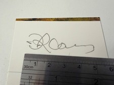 Frank Carey pencil signed Battle of Britain RAF WW2