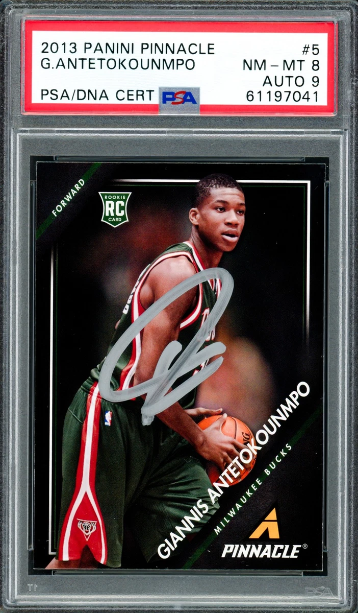 Pinnacle Giannis Antetokounmpo Basketball Sports Trading Cards