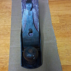 Stanley No. 4 Bench Plane w/ Wood Handle, 2 in Steel Blade, 9 in