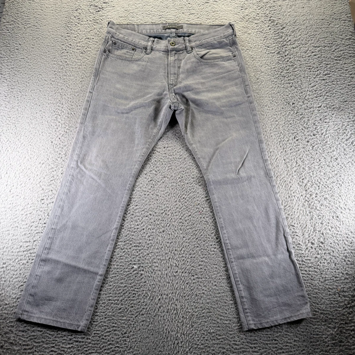Jeans Esprit Homme Slim Stretch - Lavage Garment, Confort Et Style Moderne
